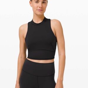 Lululemon Everlux and Mesh Cropped Tank